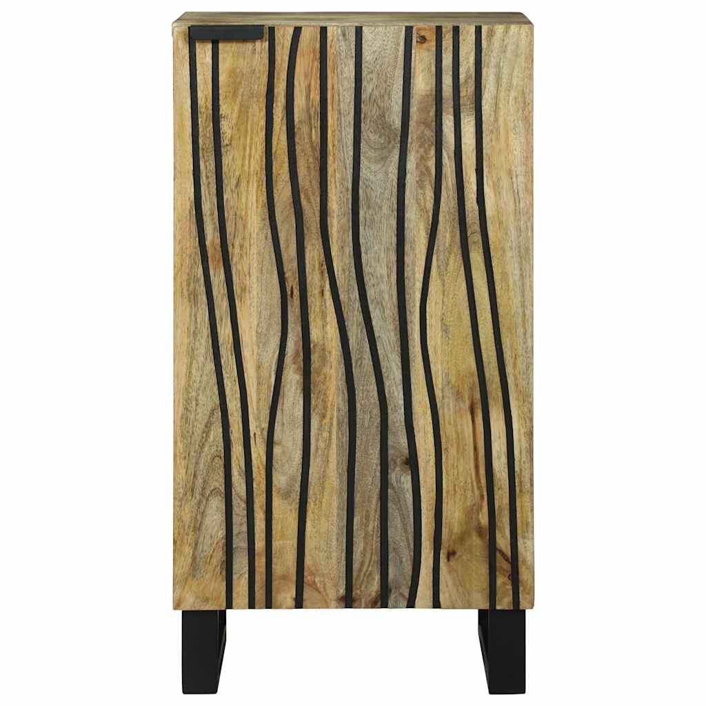Sideboard Marrone 40 x 33 x 75 cm legno massello di mango - homemem39
