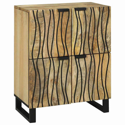 Credenza Marrone 60 x 33 x 75 cm legno massello di mango - homemem39
