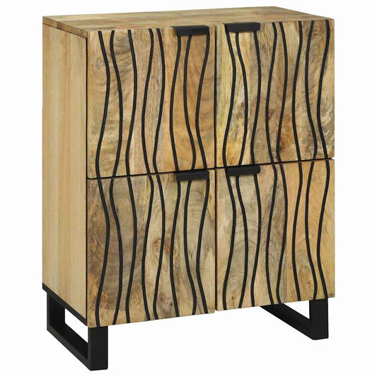 Credenza Marrone 60 x 33 x 75 cm legno massello di mango - homemem39
