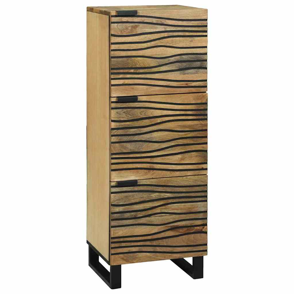 Credenza Marrone 40 x 33 x 110 cm legno massello di mango - homemem39