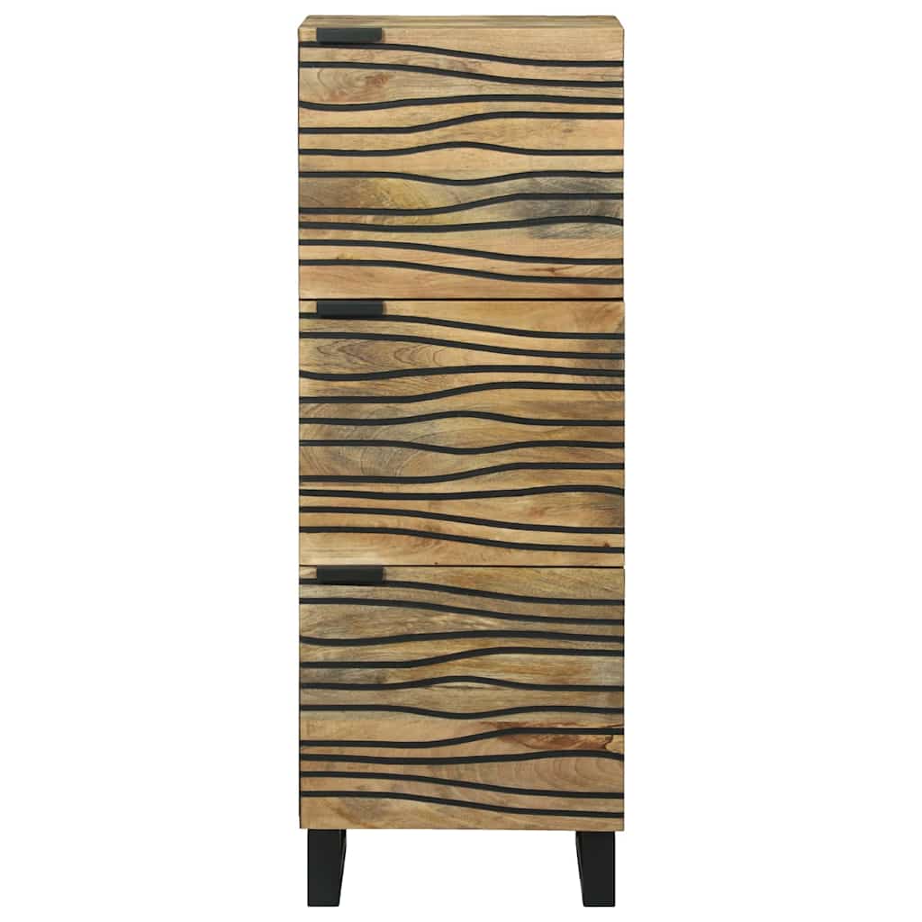 Credenza Marrone 40 x 33 x 110 cm legno massello di mango - homemem39