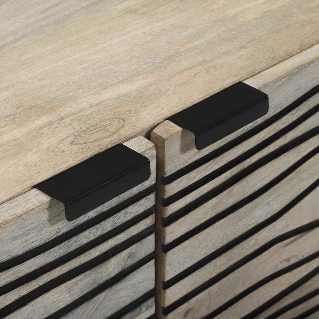 Tavolino da salotto Beige e Nero 80 x 50 x 40 cm | homemem39