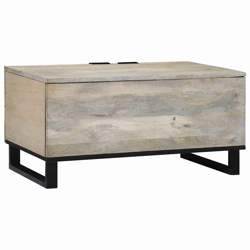 Tavolino da salotto Beige e Nero 80 x 50 x 40 cm | homemem39