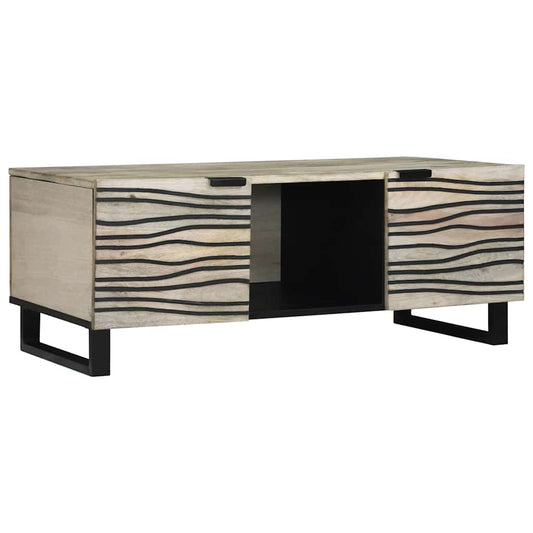Tavolino da salotto Bianco 100 x 54 x 40 cm | homemem39