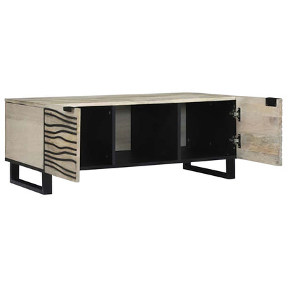 Tavolino da salotto Bianco 100 x 54 x 40 cm | homemem39