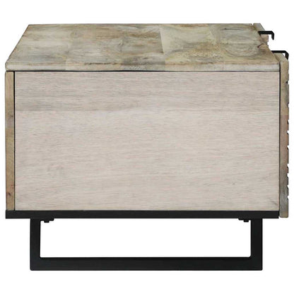 Tavolino da salotto Bianco 100 x 54 x 40 cm | homemem39
