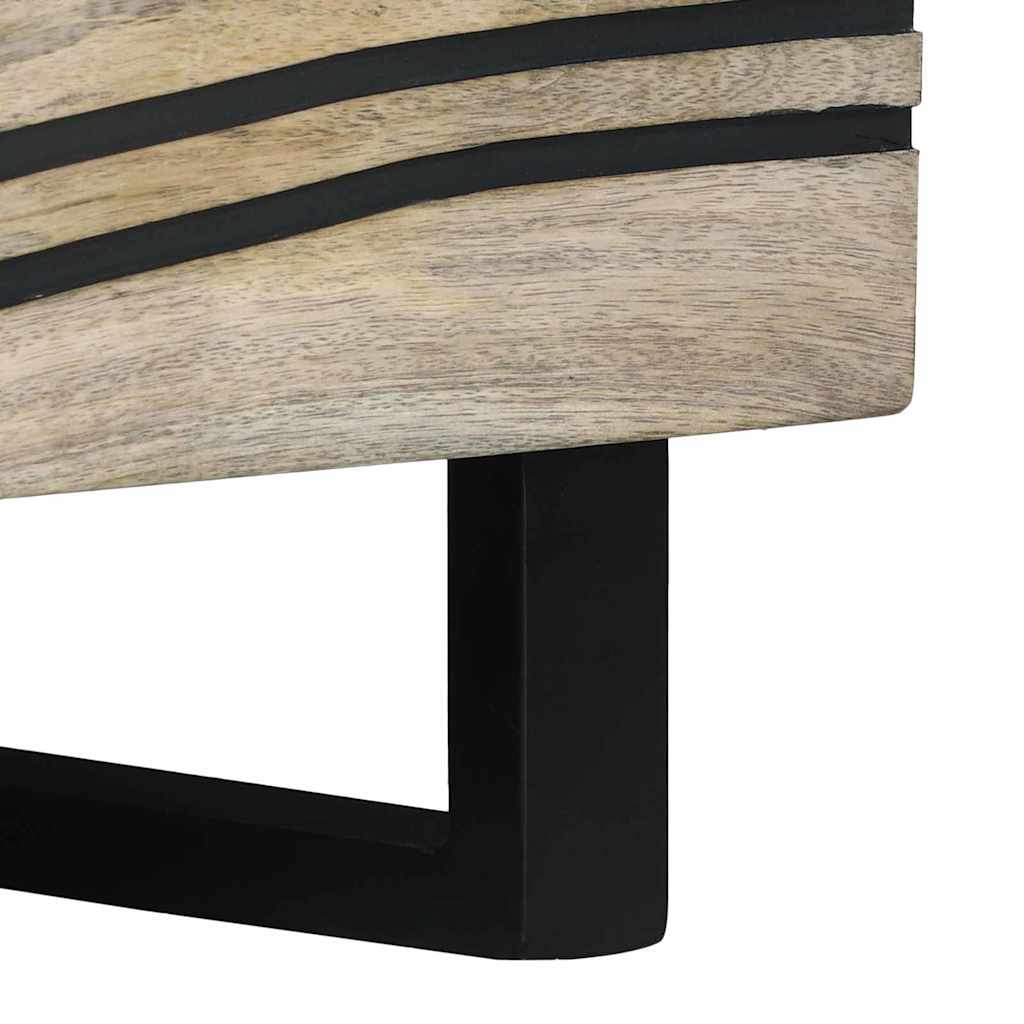Tavolino da salotto Bianco 80 x 54 x 40 cm Legno ingegnerizzato | homemem39