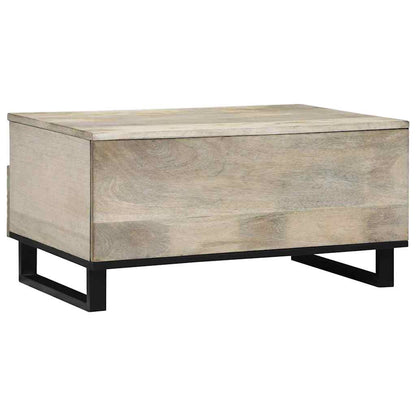 Tavolino da salotto Bianco 80 x 54 x 40 cm Legno ingegnerizzato | homemem39