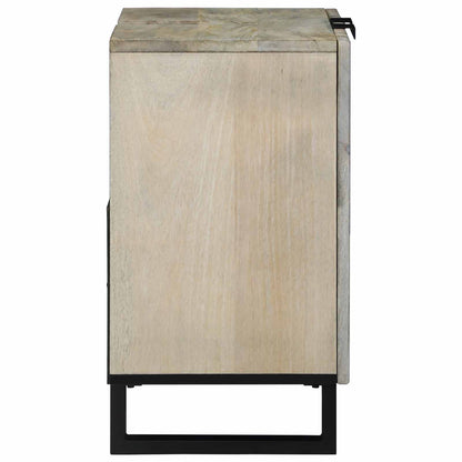 Armadio per Lavabo da Bagno con porta Bianco 62 x 33 x 58 cm | homemem39
