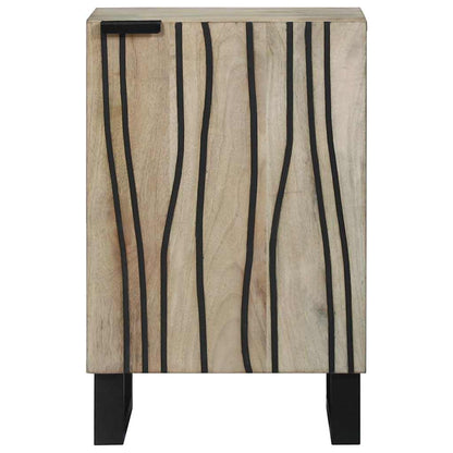 Armadio per Lavabo da Bagno con porta Bianco 38 x 33,5 x 58 cm | homemem39