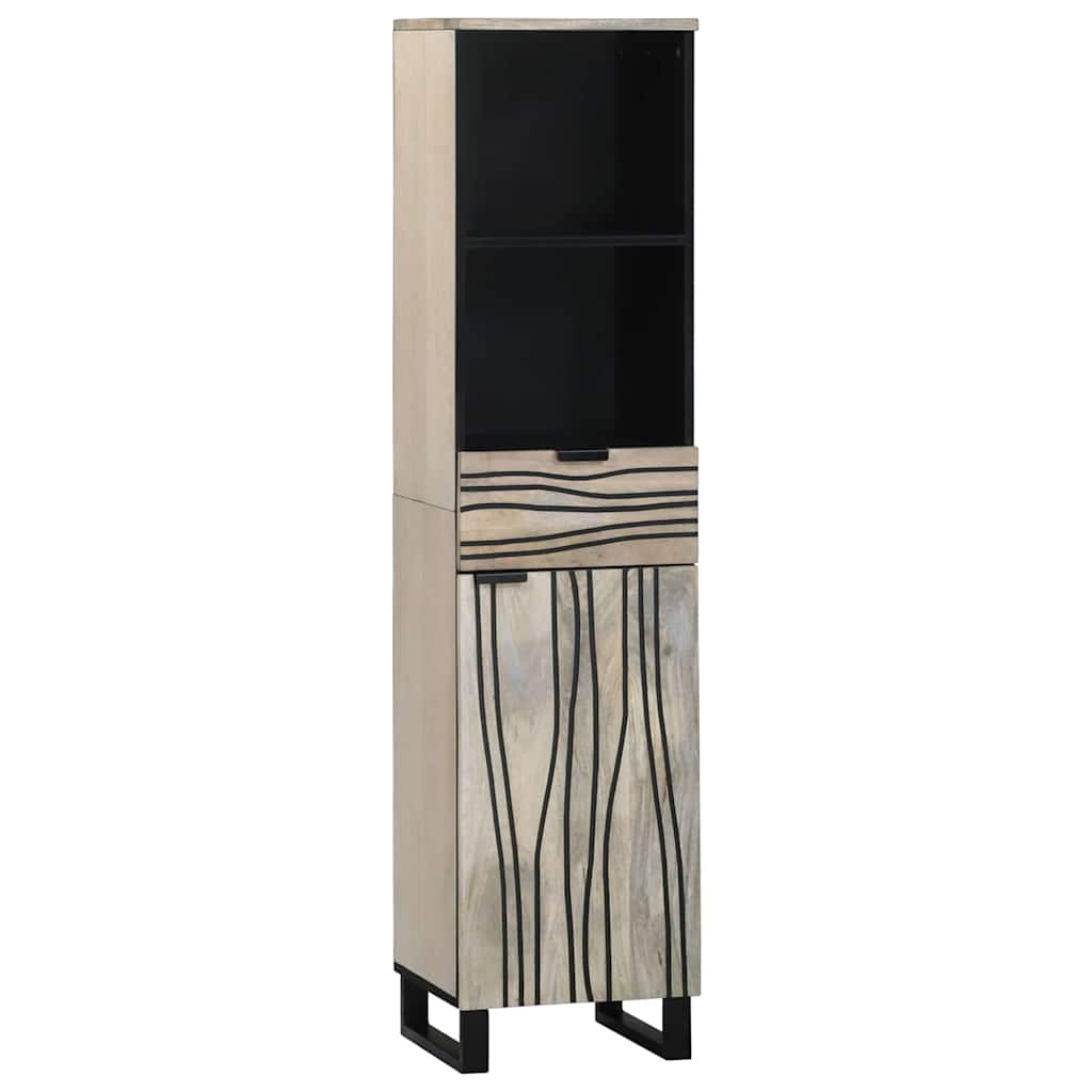 Mobile da Bagno Bianco 38 x 33 x 160 cm Legno ingegnerizzato | homemem39