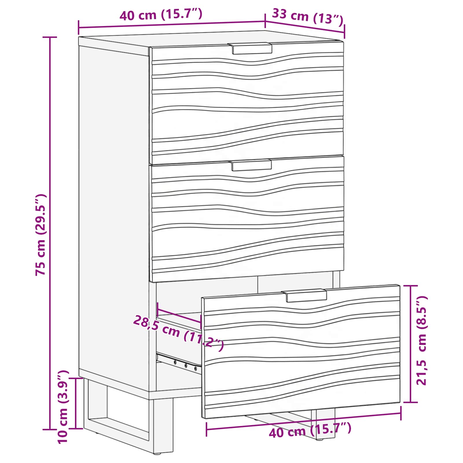 Armadi e Supporti per Storage di Media Bianco e Nero | homemem39