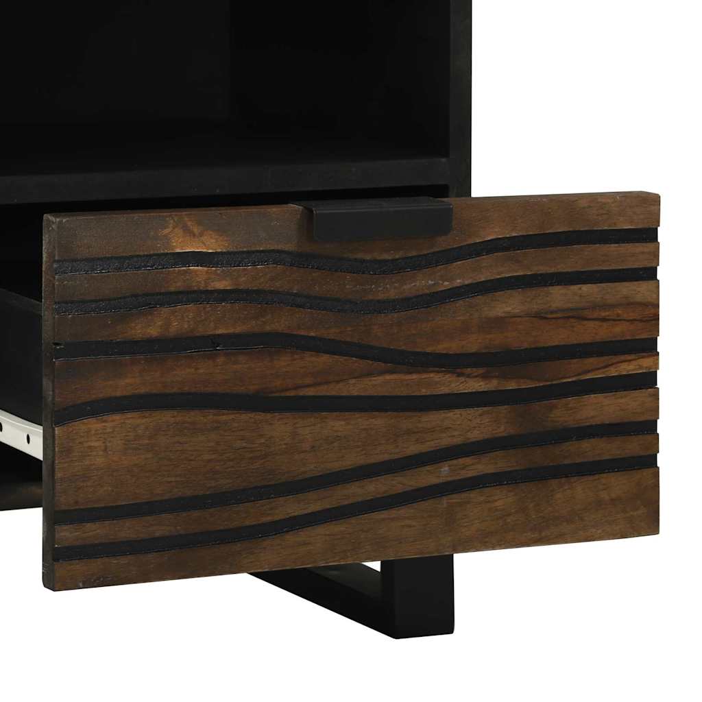 Mobile TV Marrone 70 x 33 x 46 cm legno massello di mango