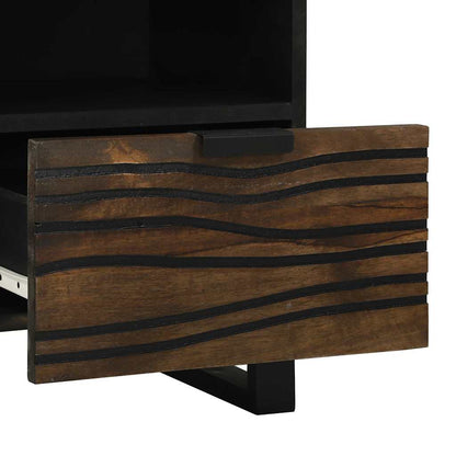 Mobile TV Marrone 70 x 33 x 46 cm legno massello di mango