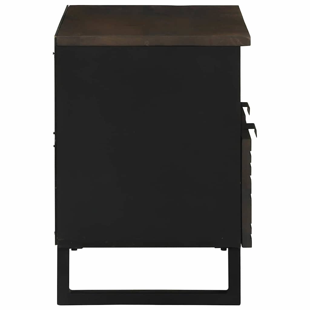 Mobile TV Marrone 70 x 33 x 46 cm legno massello di mango