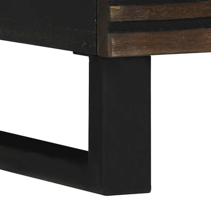 Armadio da Notte Noce 40 x 33 x 46 cm legno massello di mango