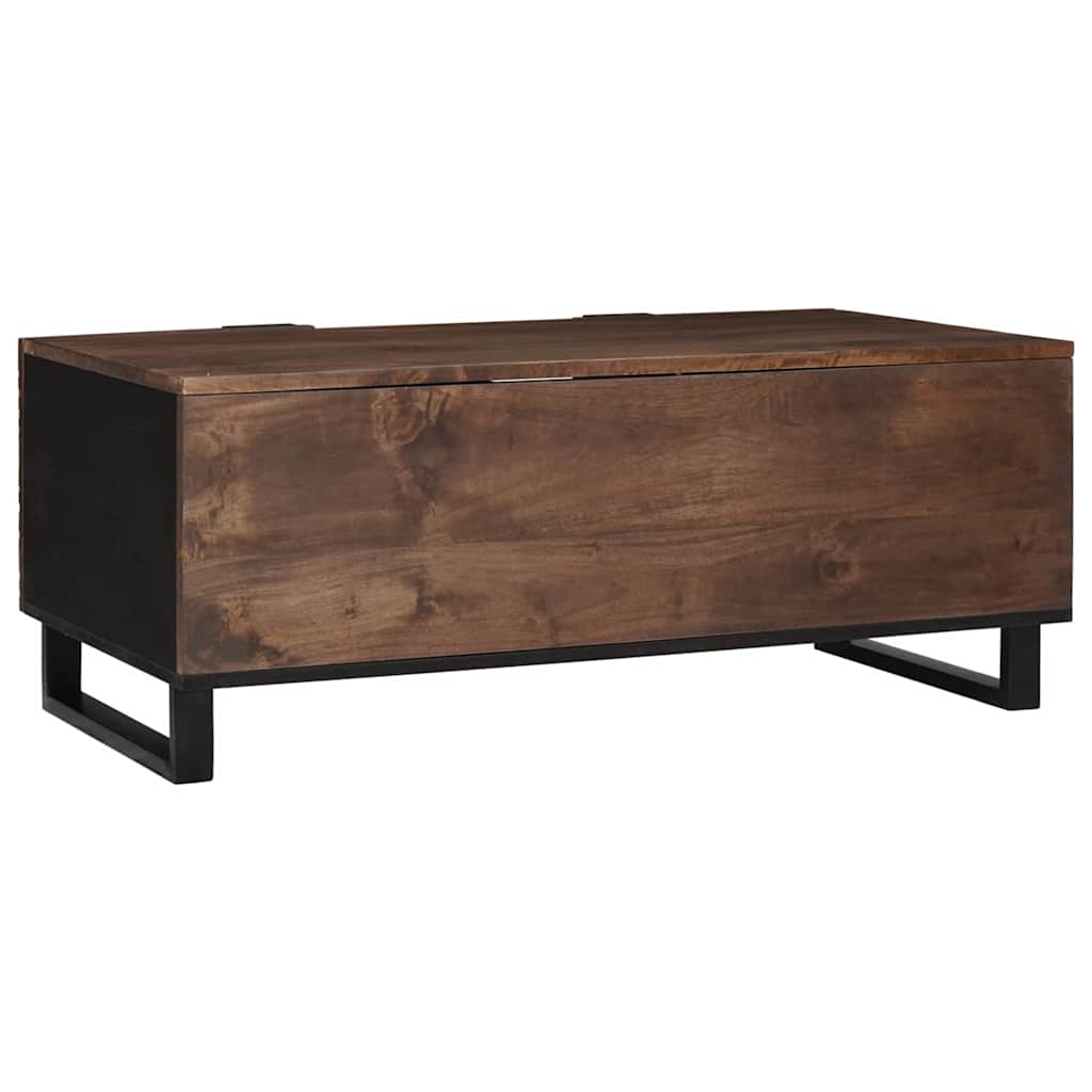 Tavolino da salotto Marrone e Nero 100 x 54 x 40 cm | homemem39