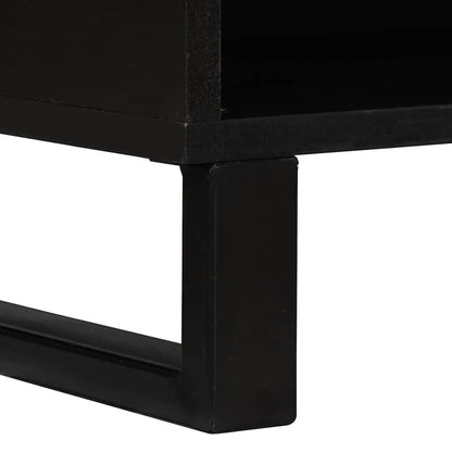 Mobile TV Marrone 80 x 33 x 46 cm legno massello di mango