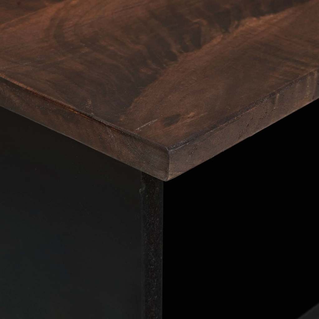 Mobile TV Marrone 105 x 33 x 46 cm legno massello di mango