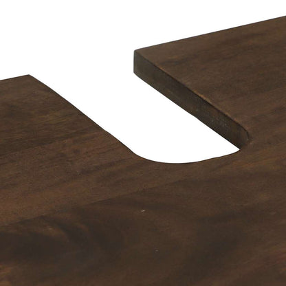 Armadio per Lavabo da Bagno con porta Noce 62 x 33 x 58 cm | homemem39