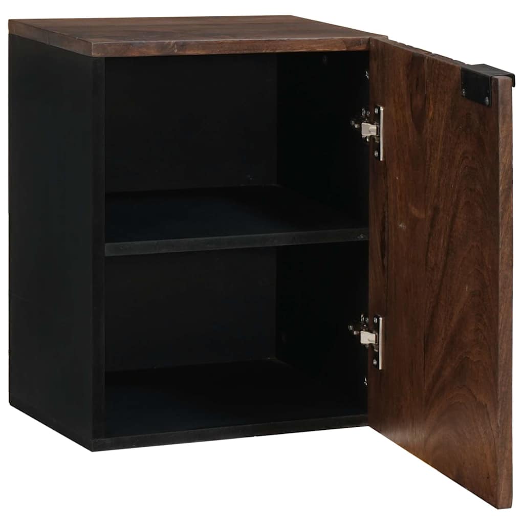 Armadio per Lavabo da Bagno con porta Noce 38 x 33,5 x 48 cm | homemem39