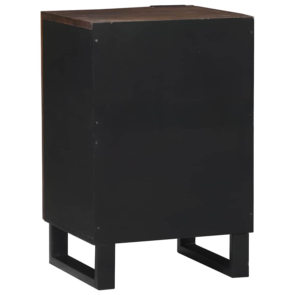 Armadio per Lavabo da Bagno con porta Noce 38 x 33,5 x 58 cm | homemem39