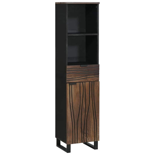 Mobile da Bagno Noce 38 x 33 x 160 cm Legno ingegnerizzato | homemem39