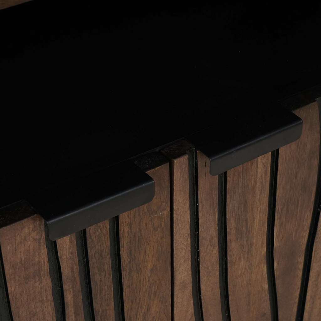 Credenza Marrone 60 x 33 x 75 cm legno massello di mango - homemem39