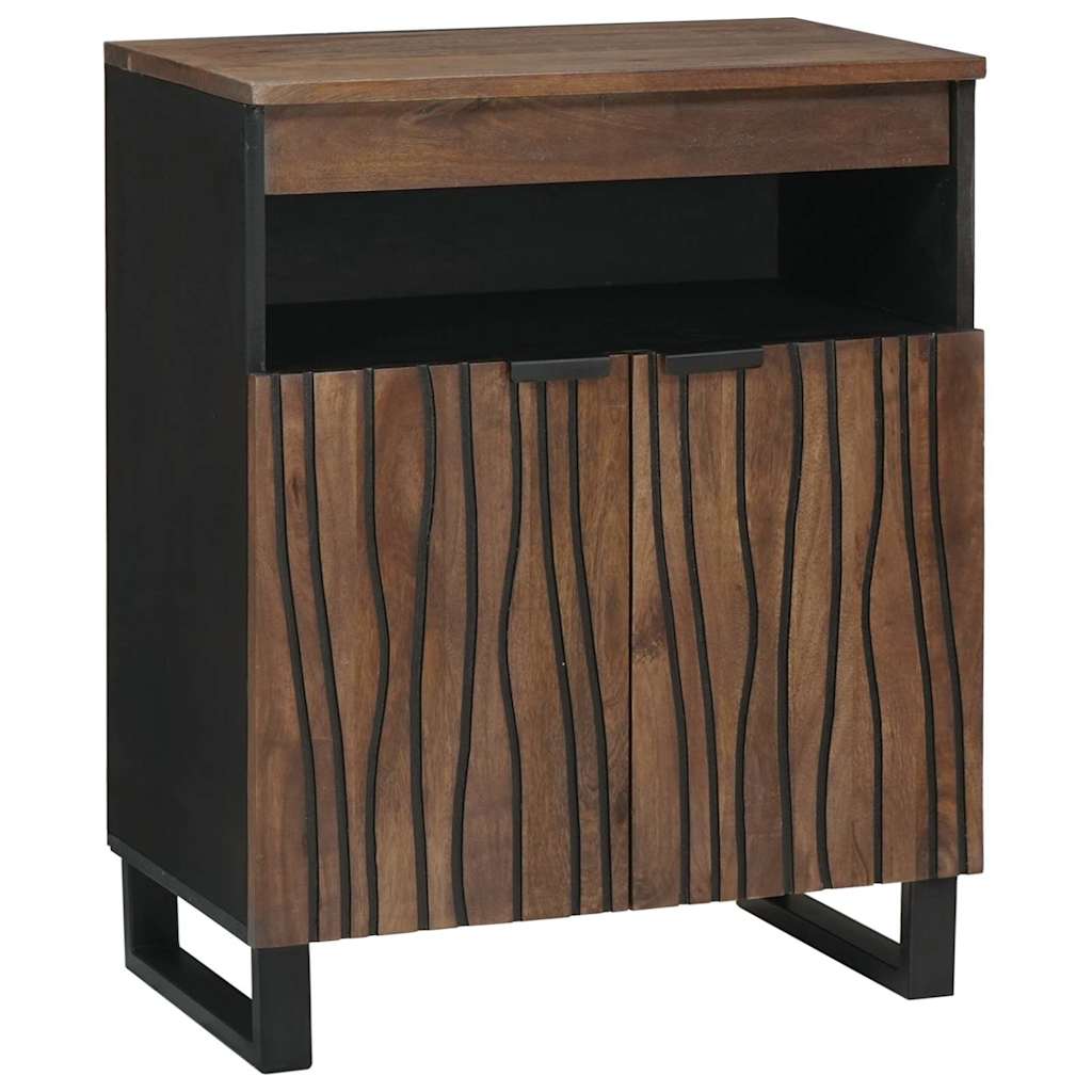 Credenza Marrone 60 x 33 x 75 cm legno massello di mango - homemem39