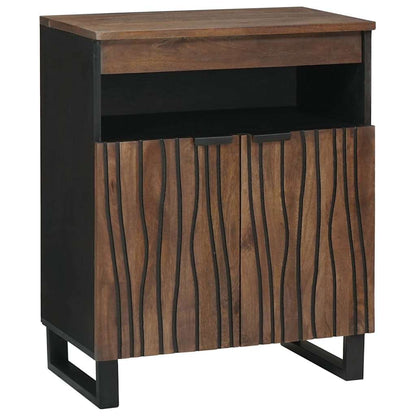 Credenza Marrone 60 x 33 x 75 cm legno massello di mango - homemem39