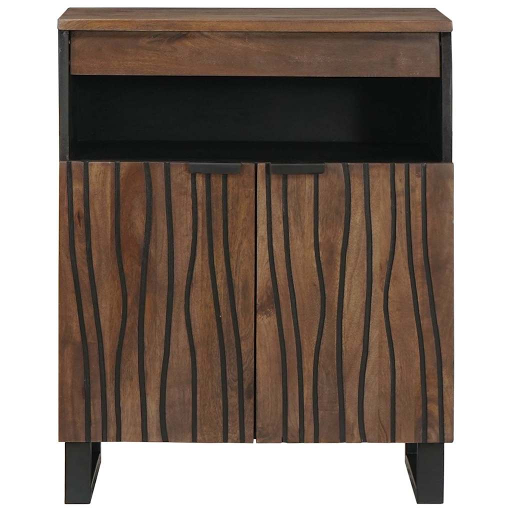 Credenza Marrone 60 x 33 x 75 cm legno massello di mango - homemem39