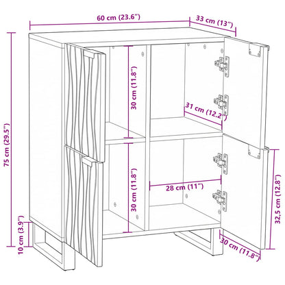 Armadi e Supporti per Storage di Media Marrone | homemem39