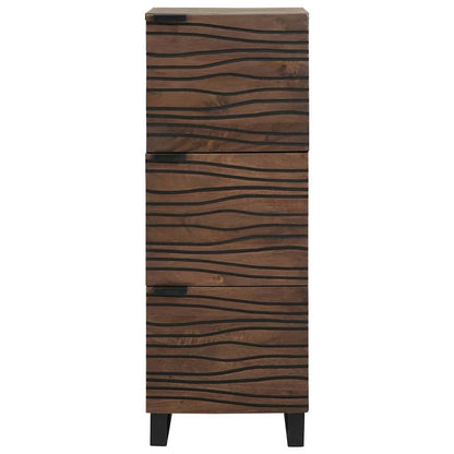 Credenza Marrone 40 x 33 x 110 cm legno massello di mango - homemem39