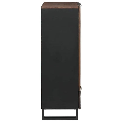 Highboard Marrone 60 x 33 x 100 cm legno massello di mango - homemem39