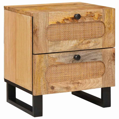 Armadio da Notte con cassetto Naturale 40 x 33 x 46 cm | homemem39