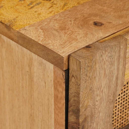 Armadio da Notte con cassetto 2 pcs Naturale 40 x 33 x 46 cm | homemem39