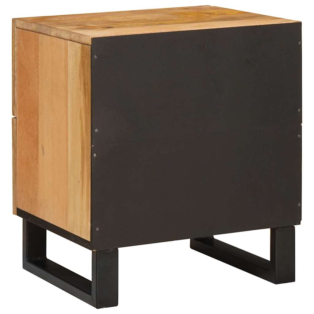 Armadio da Notte con cassetto 2 pcs Naturale 40 x 33 x 46 cm | homemem39