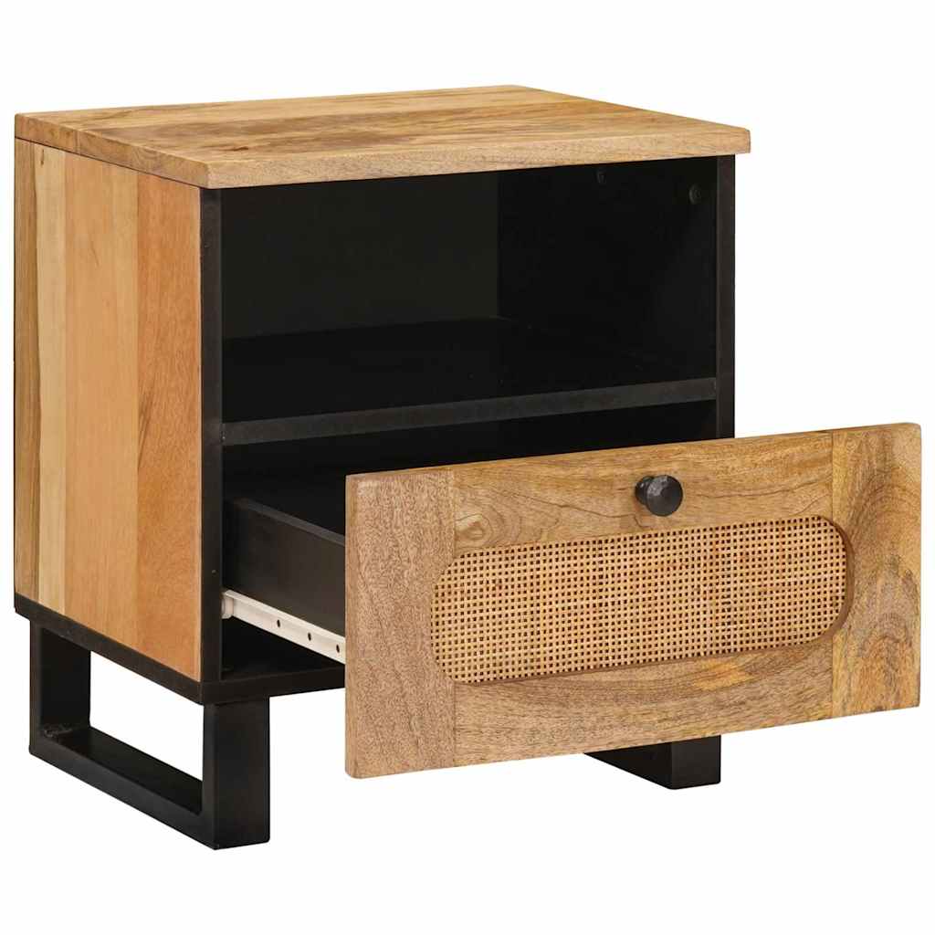 Armadio da Notte con cassetto Naturale 40 x 33 x 46 cm | homemem39