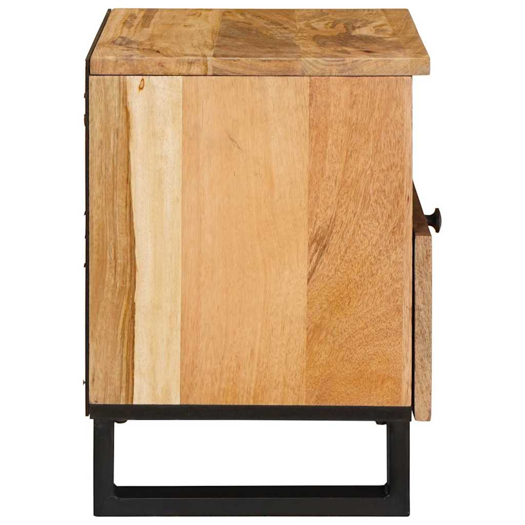 Armadio da Notte con cassetto 2 pcs Naturale 40 x 33 x 46 cm | homemem39