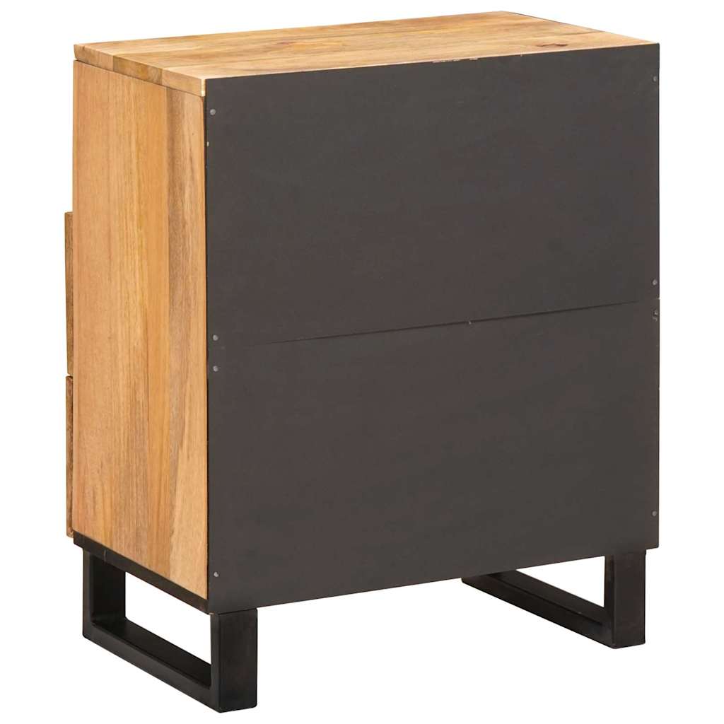 Armadio da Notte con cassetto Naturale 50 x 33 x 60 cm | homemem39