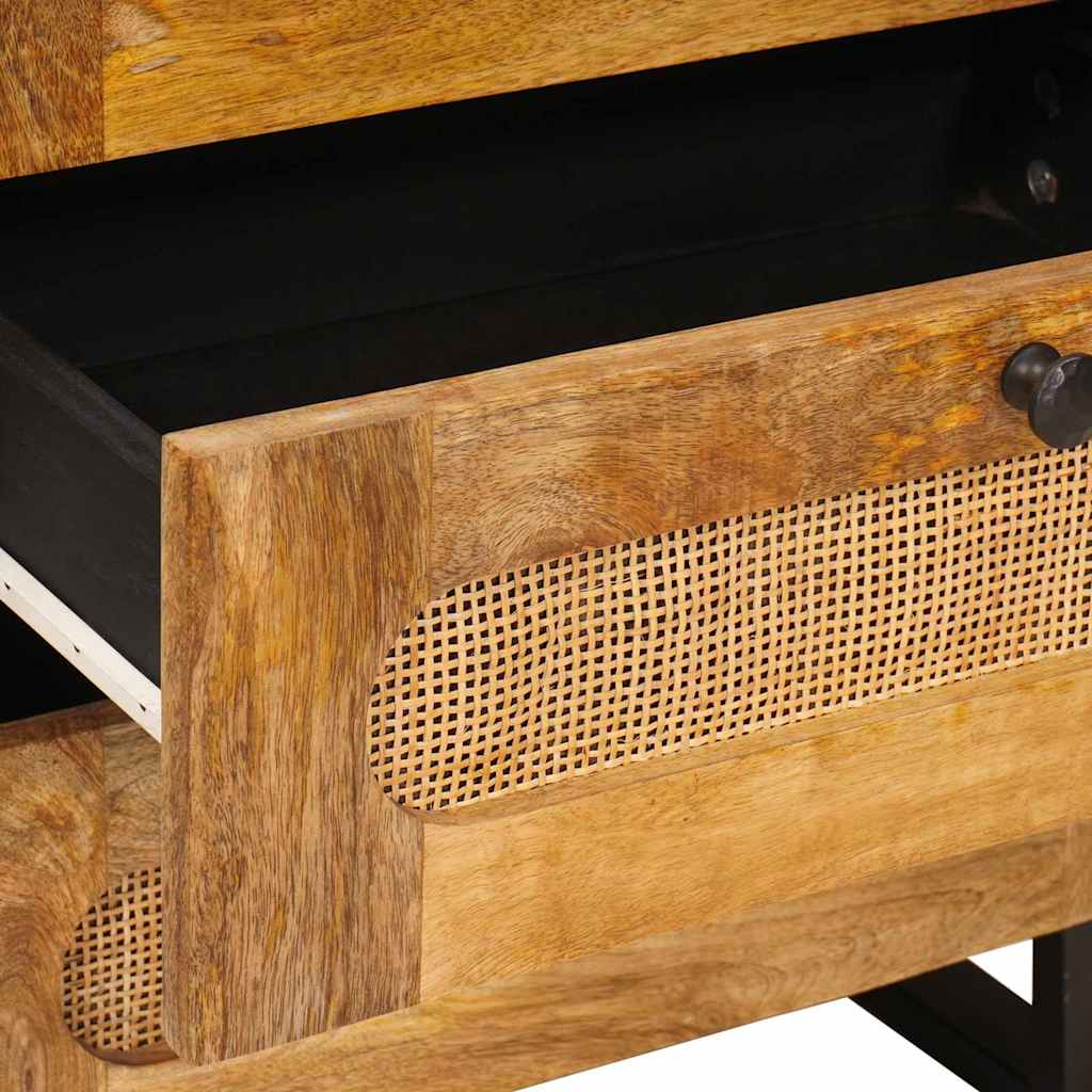 Armadio da Notte con cassetto Naturale 50 x 33 x 62 cm | homemem39