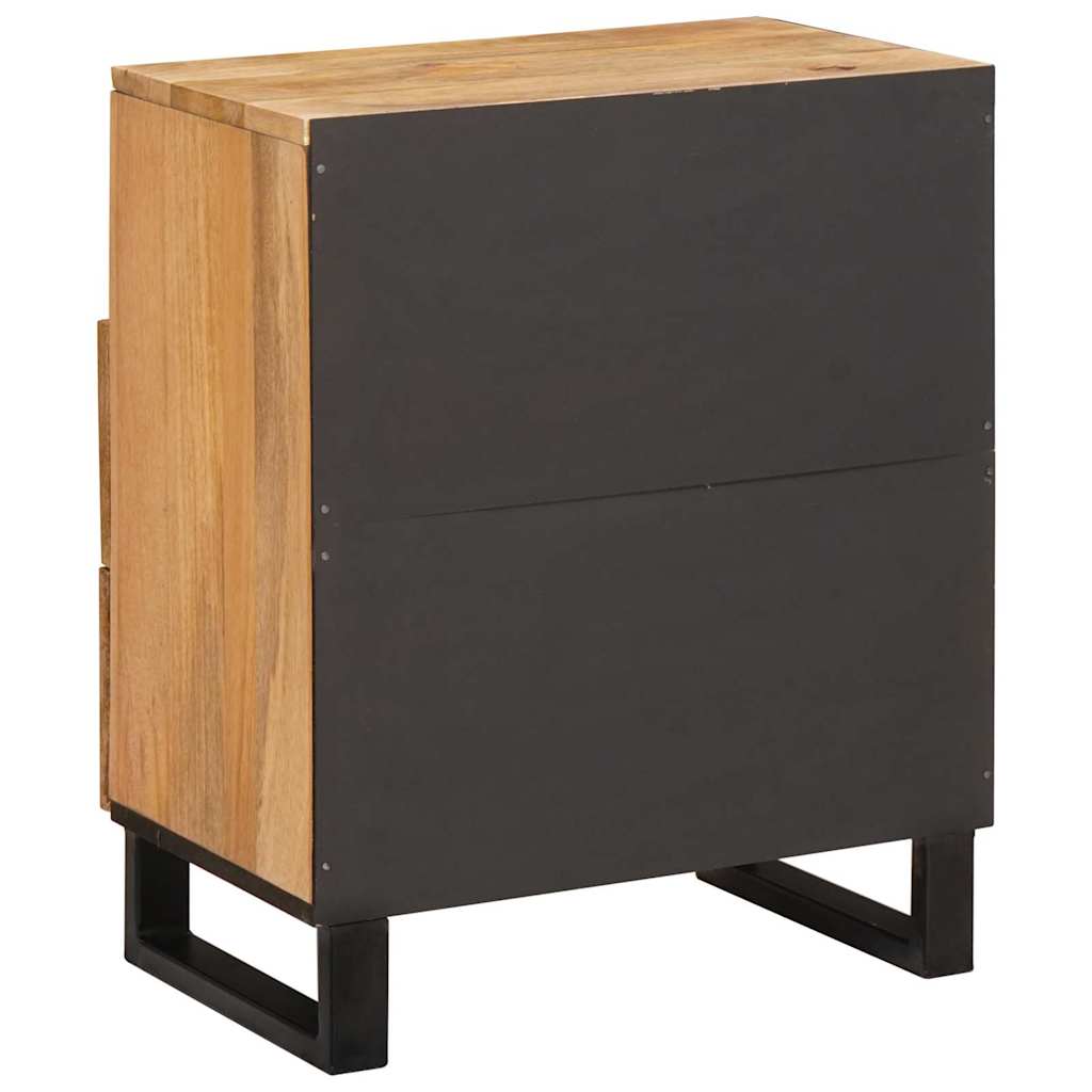 Armadio da Notte con cassetto Naturale 50 x 33 x 62 cm | homemem39