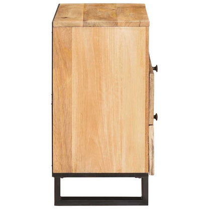 Armadio da Notte con cassetto Naturale 50 x 33 x 62 cm | homemem39