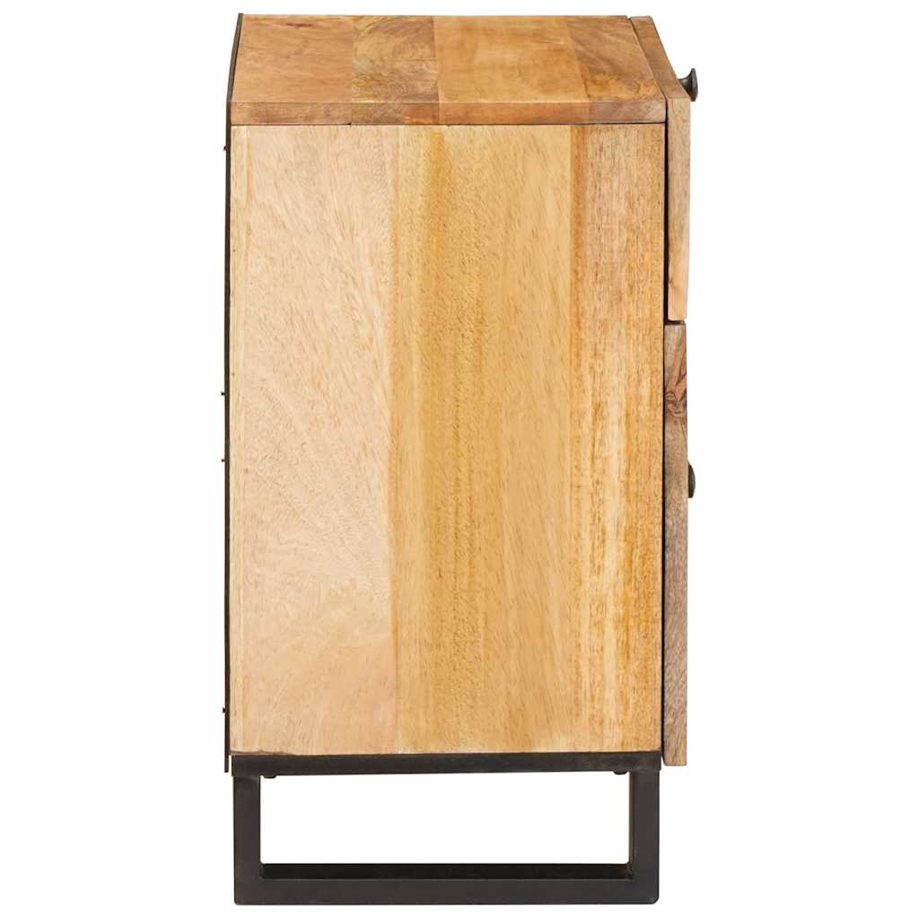 Armadio da Notte con cassetto Naturale 50 x 33 x 60 cm | homemem39