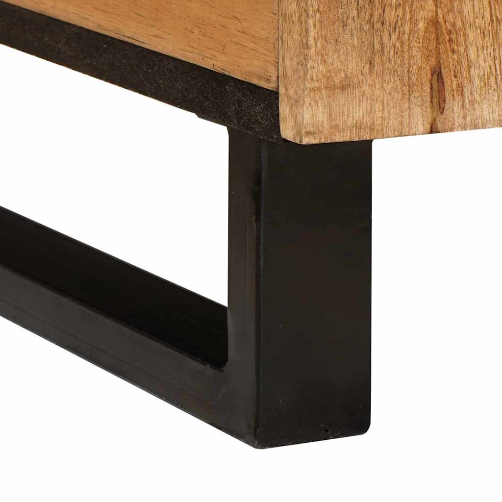 Tavolino da salotto Rovere artigianale 100 x 54 x 40 cm | homemem39