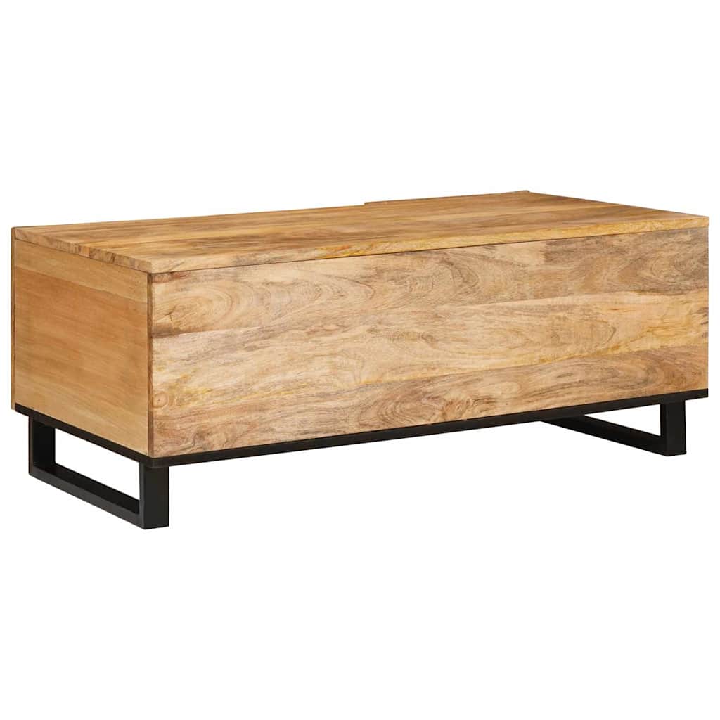 Tavolino da salotto Rovere artigianale 100 x 54 x 40 cm | homemem39