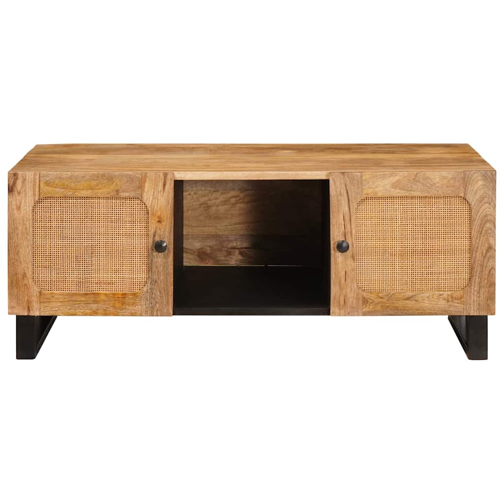 Tavolino da salotto Rovere artigianale 100 x 54 x 40 cm | homemem39