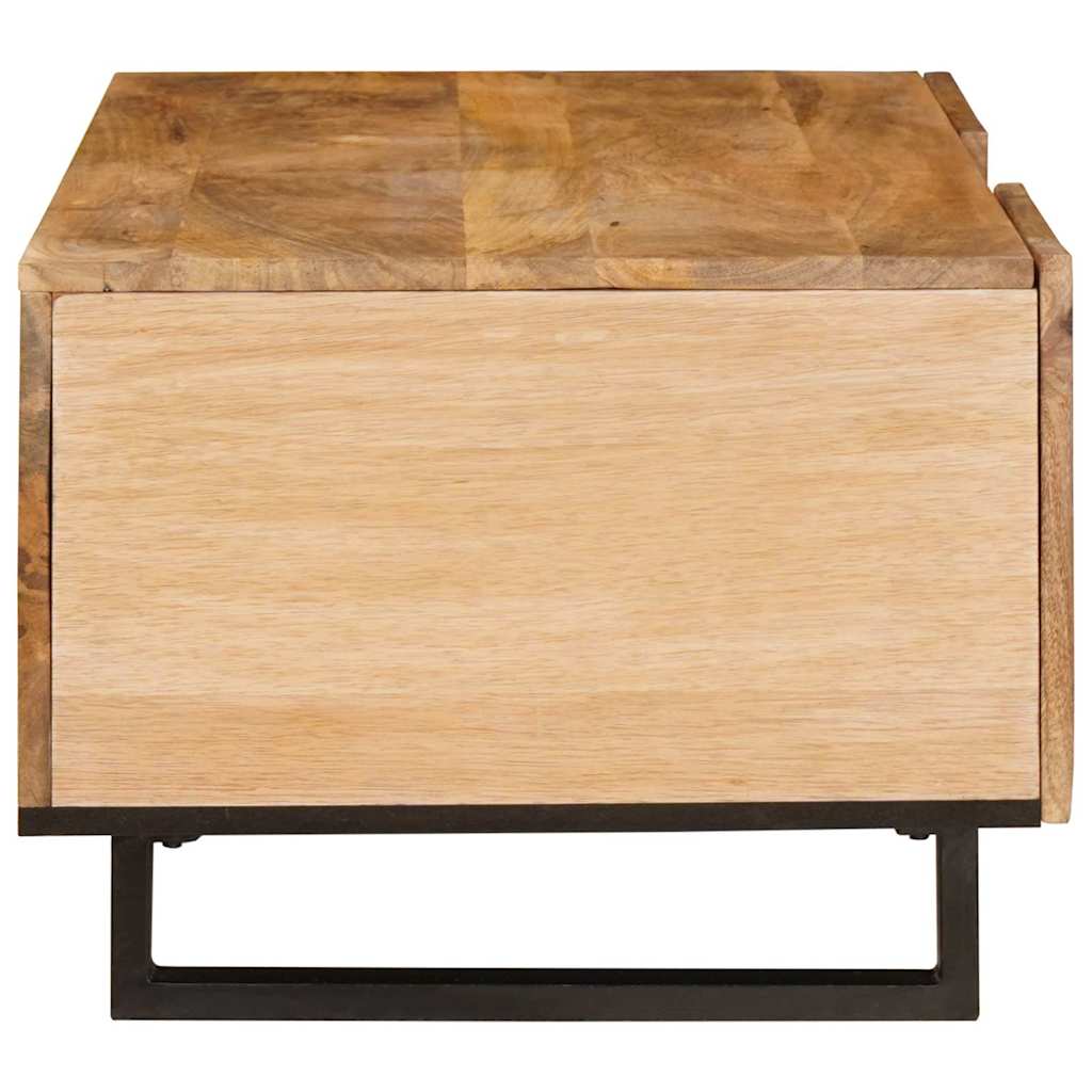 Tavolino da salotto Rovere artigianale 100 x 54 x 40 cm | homemem39