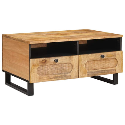 Tavolino da salotto Rovere artigianale 80 x 54 x 40 cm | homemem39