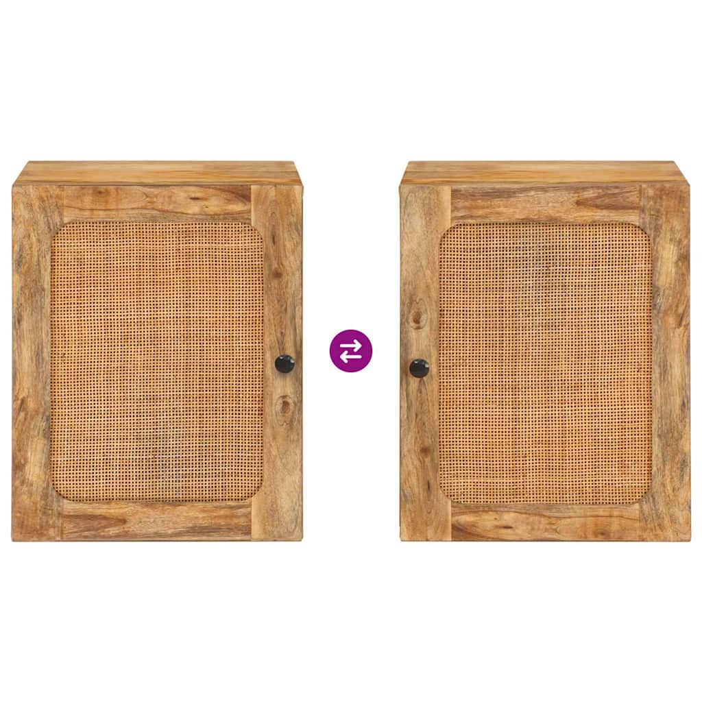 Mobile Appeso da Bagno con lo scaffale Marrone 38 x 33 x 48 cm | homemem39